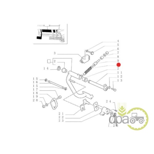 ARC PEDALA AMBREIAJ