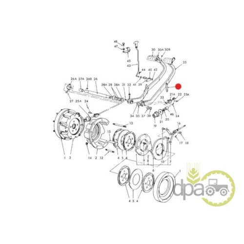 ARC PEDALA FRANA