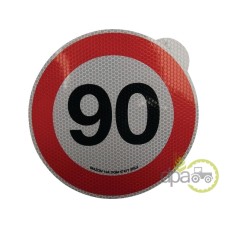AUTOCOLANT INDICATOR LIMITA DE VITEZA 90KM/H