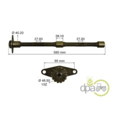 AX DREAPTA SISTEM ECHILIBRARE MOTOR