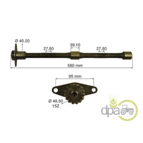 AX DREAPTA SISTEM ECHILIBRARE MOTOR