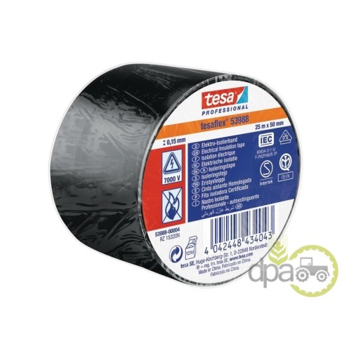 BANDA IZOLATOARE NEAGRA 50MM 25M