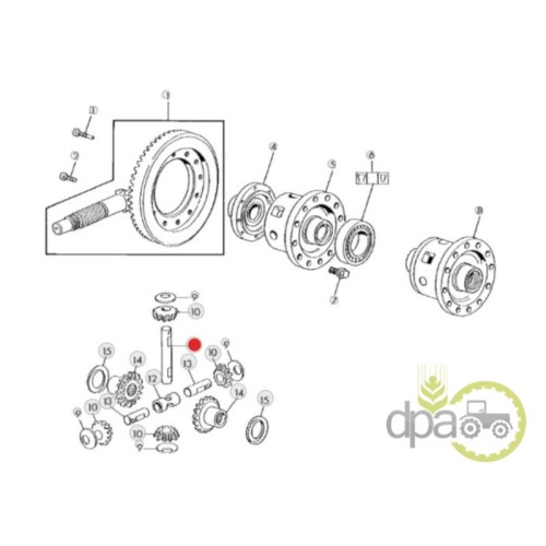 BOLT CARCASA DIFERENTIAL SPATE