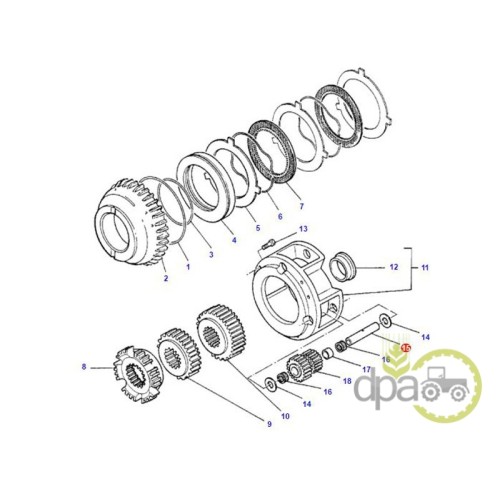 BOLT CARCASA INVERSOR