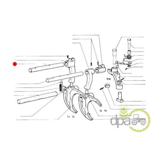 BOLT FURCA SELECTOR