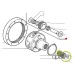 BOLT PINION SATELIT SPATE