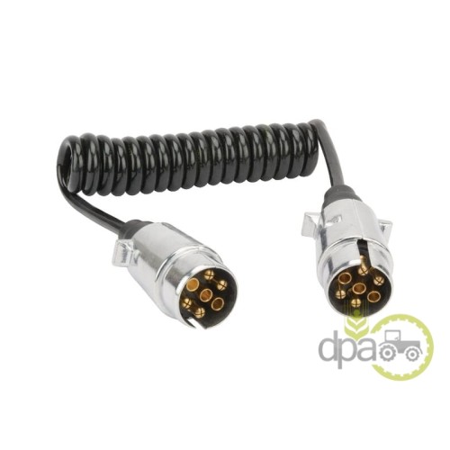 CABLU SPIRALAT 12V 7 PINI 1.75M