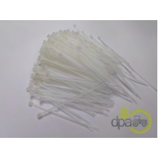 COLIER PLASTIC ALB 2.5X100MM