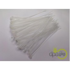 COLIER PLASTIC ALB 3.6X205MM