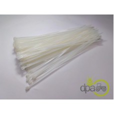 COLIER PLASTIC ALB 3.6X250MM