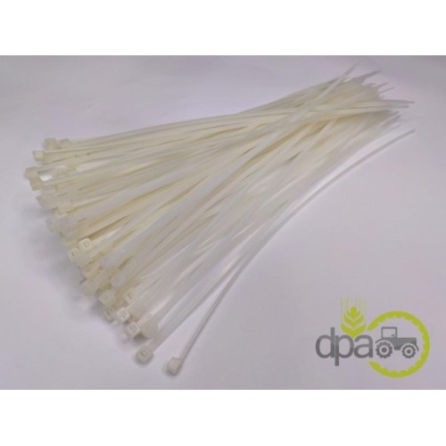 COLIER PLASTIC ALB 3.6X300MM