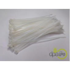 COLIER PLASTIC ALB 4.8X200MM
