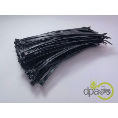 COLIER PLASTIC NEGRU 4.8X200MM