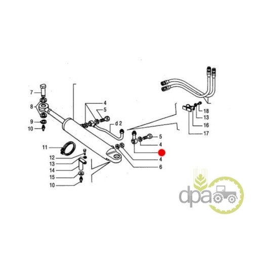CONDUCTA CILINDRU DIRECTIE
