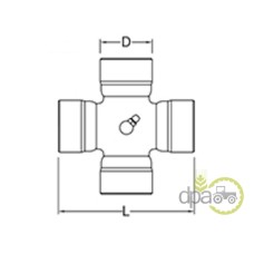 CRUCE CARDAN 23.8X61.3
