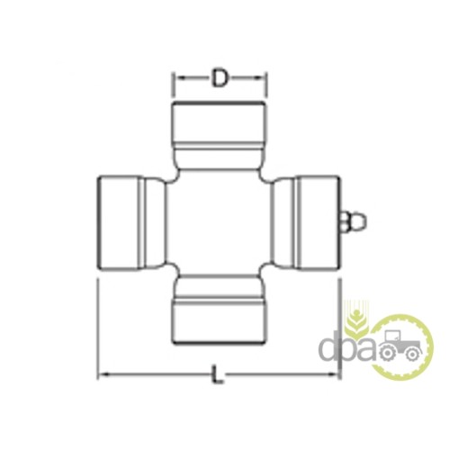 CRUCE CARDAN 30.2X82
