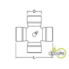 CRUCE CARDAN 32X95.6