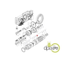 DISC INTERMEDIAR AMBREIAJ PUNTE FATA