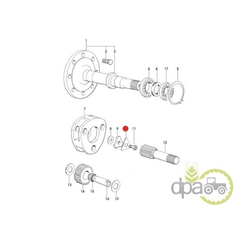 DISTANTIER AX PLANETAR SPATE