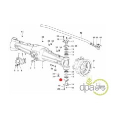 DISTANTIER PIVOT 0.50MM