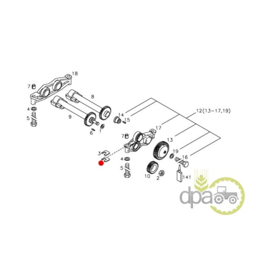 DISTANTIER SISTEM ECHILIBRARE MOTOR