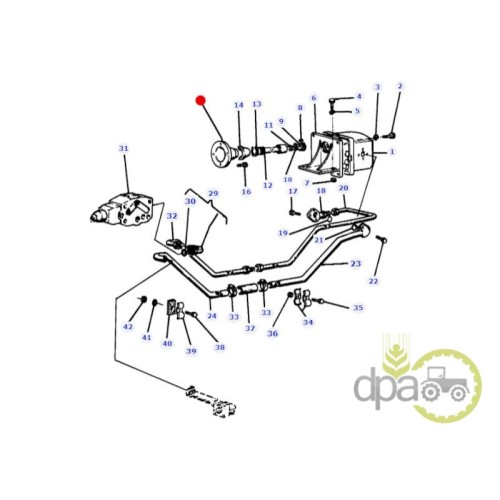FLANSA CUPLARE POMPA HIDRAULICA