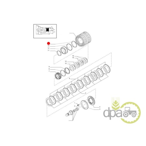 GARNITURA AMBREIAJ TRANSMISIE