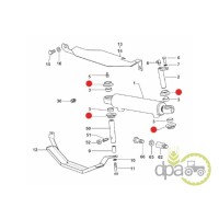 GARNITURA BOLT CILINDRU DIRECTIE