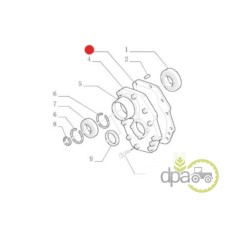 GARNITURA CAPAC TRANSMISIE