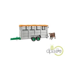 JUCARIE REMORCA TRANSPORT VITE CU O VACA