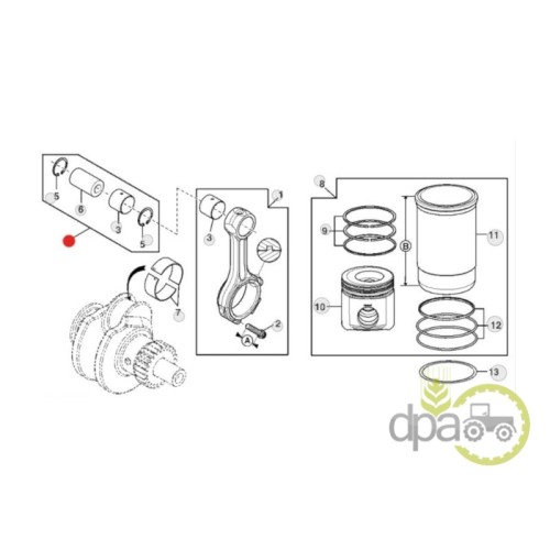 KIT BOLT PISTON