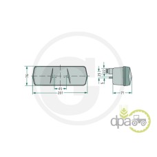 LAMPA DREAPTA SPATE