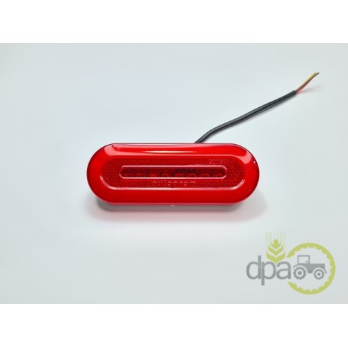 LAMPA GABARIT NEON ROSU 24V