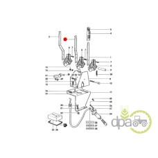 MANETA DISTRIBUITOR HIDRAULIC