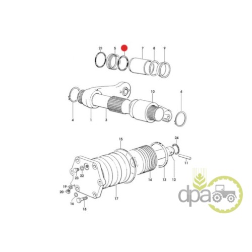 ORING AX RIDICARE HIDRAULICA