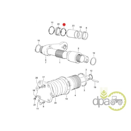 ORING AX RIDICARE HIDRAULICA