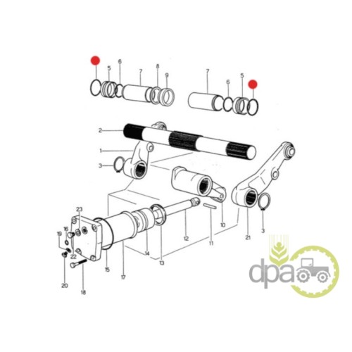 ORING AX RIDICARE HIDRAULICA