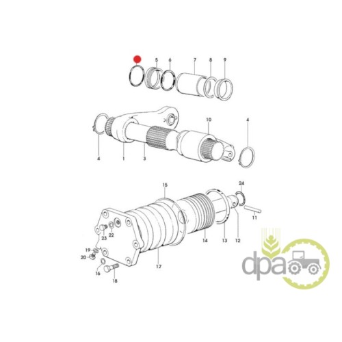 ORING AX RIDICARE HIDRAULICA