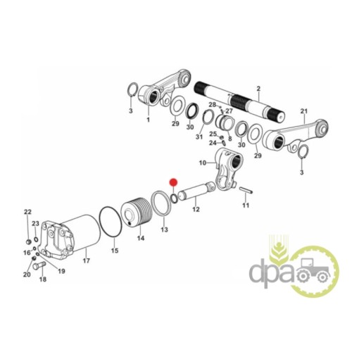 ORING BIELA PISTON HIDRAULIC