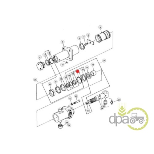 ORING CILINDRU RIDICARE HIDRAULICA