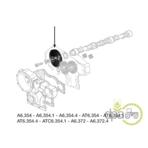 PINION AX CU CAME