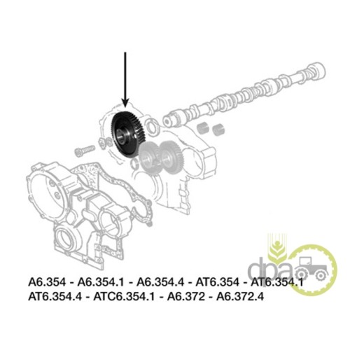 PINION AX CU CAME