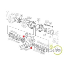 PINION DIFERENTIAL FATA