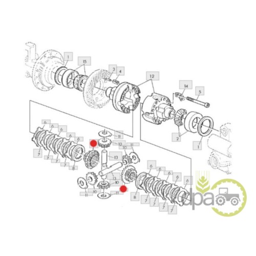 PINION DIFERENTIAL FATA
