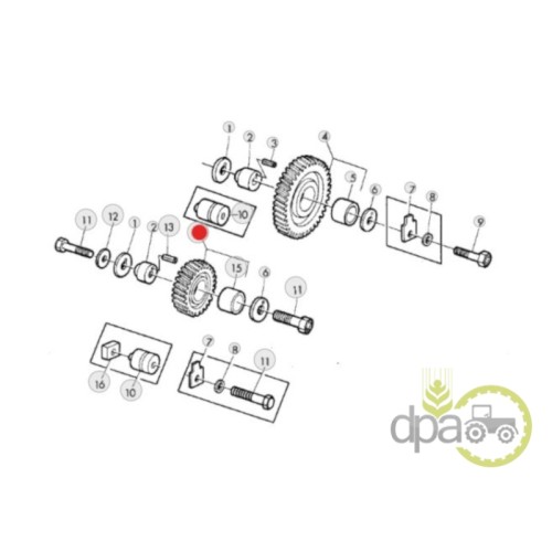 PINION DISTRIBUTIE