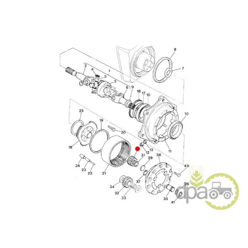 PINION PLANETAR FATA
