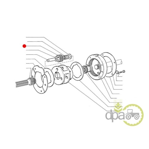 PINION REDUCTOR