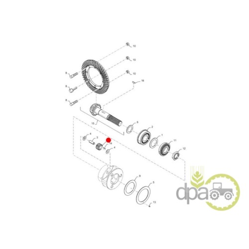 PINION REDUCTOR CUTIE VITEZA