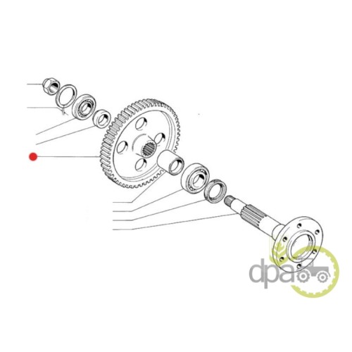 PINION REDUCTOR SPATE