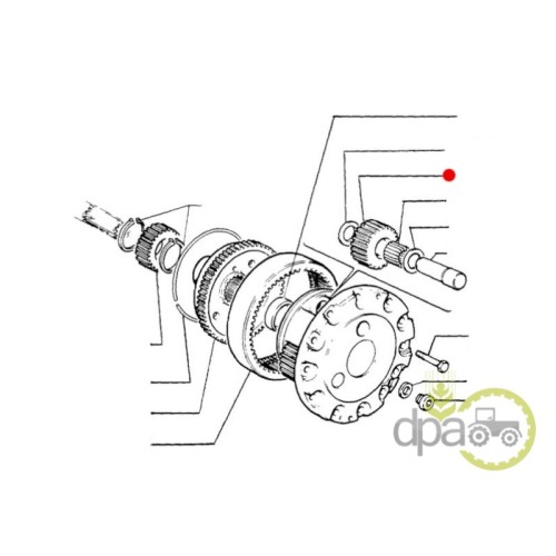 PINION SATELIT FATA